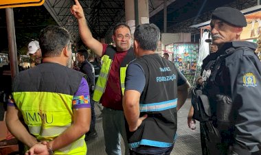 Prefeitura fiscaliza comércio ilegal e reforça segurança em terminais de Manaus