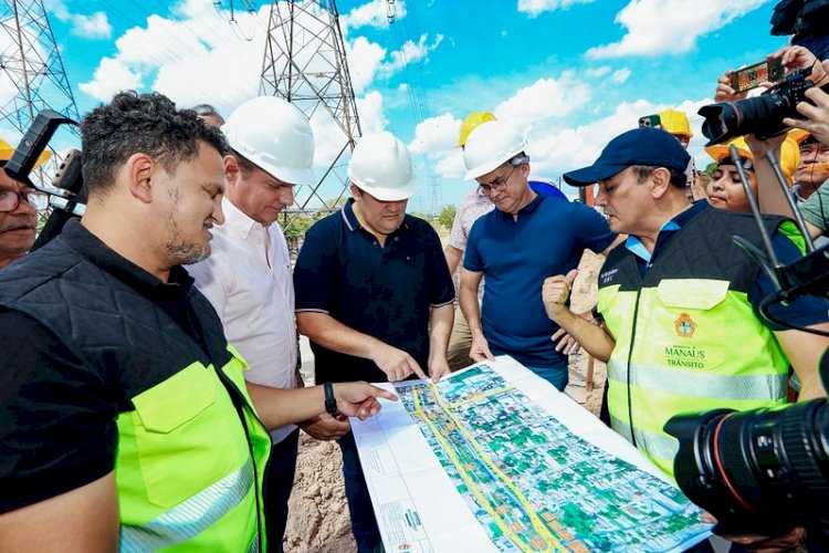 Prefeito destaca avanço nas obras do viaduto da avenida das Torres e anuncia entrega até final deste ano