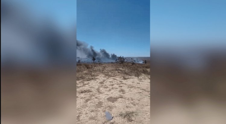 Helicóptero da Marinha cai no interior de Goiás e deixa dois militares mortos