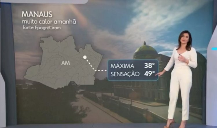 Calor: sensação térmica em Manaus pode chegar a 49°C nesta quarta