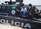 Governador Wilson Lima entrega lanchas blindadas ao sistema de segurança pública e vistoria Base Arpão 2