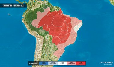 Setembro promete calor no Brasil e tempestades no Sul