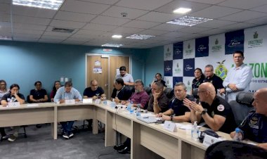 Prefeitura compartilha 'Plano de Ações Integradas' com a Seagi/SSP-AM para operação de segurança do #SouManaus 2023