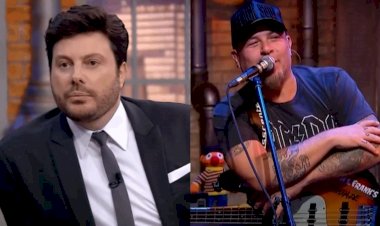 Danilo Gentili anuncia pausa do programa em que baixista Mingau tocava: “Não estou no clima”