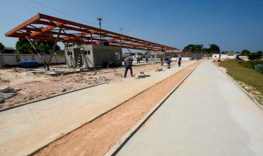 Parque Amazonino Mendes inicia etapas de acabamento em platôs em obra da prefeitura