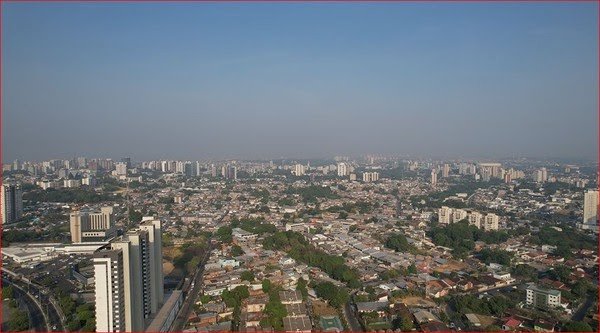 Fotos: Manaus amanhece coberta por fumaça de queimadas