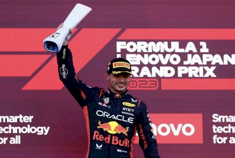 F1: Verstappen vence GP do Japão e Red Bull é hexa