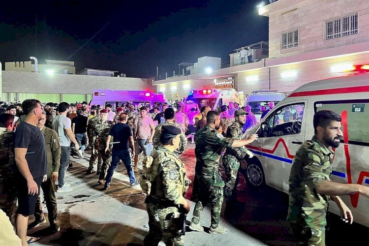 Incêndio em festa de casamento deixa 100 mortos e mais de 150 feridos no Iraque