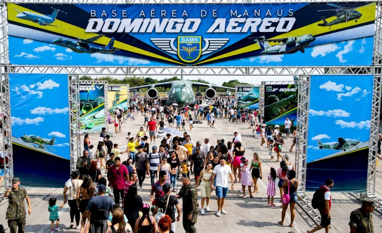 FAB promove 'Domingo Aéreo' com exposições e atrações em Manaus; veja programação