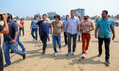 Prefeito anuncia fechamento da praia da Ponta Negra para o banho e auxílio a 6.800 ribeirinhos