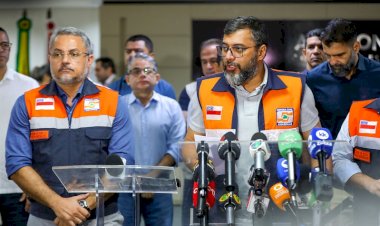 Governador Wilson Lima anuncia ação solidária em parceria com Amazonas FC em prol de famílias afetadas pela seca