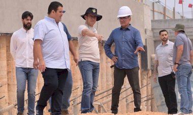 Prefeito fiscaliza avanço das obras do complexo viário José Fernandes