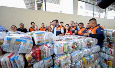 Em Manacapuru, Wilson Lima coordena entrega de ajuda humanitária a mais 3 mil famílias