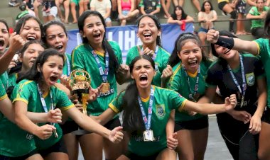 Festa do interior: Urucará conquista Amazonense de Handebol Cadete em duas categorias