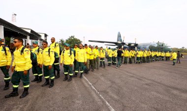 Governo do Amazonas recebe mais 94 brigadistas do Ibama para apoiar no combate às queimadas
