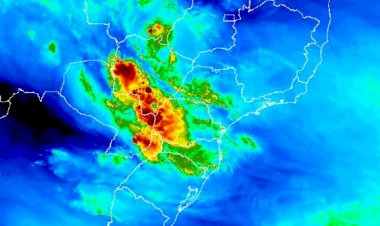 Alerta: Grande ciclone se forma no Sul e choque com massa de ar quente provocará tempestades