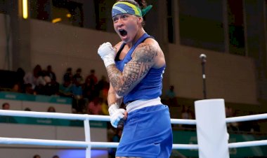 Pan-Americano 2023: Bia Ferreira vence e é ouro no boxe