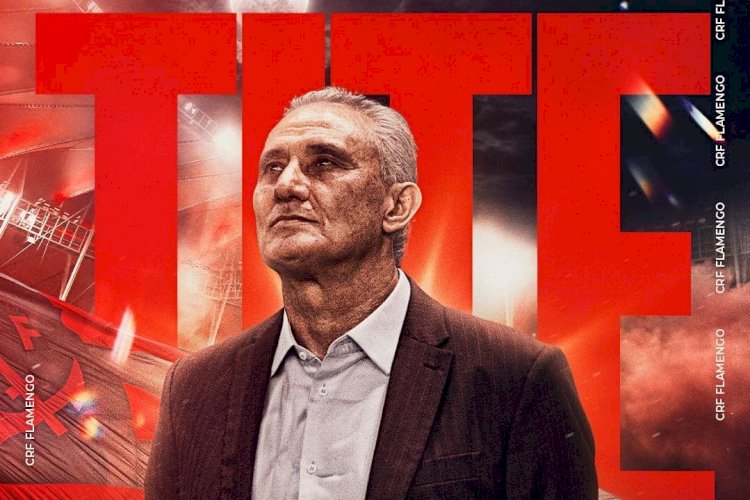 Flamengo anuncia oficialmente a contratação de Tite