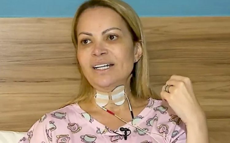 Solange Almeida revela problema de saúde causado por uso de cigarro eletrônico