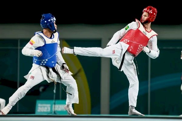 Brasil vence o Chile e conquista 1º ouro do taekwondo no Pan 2023