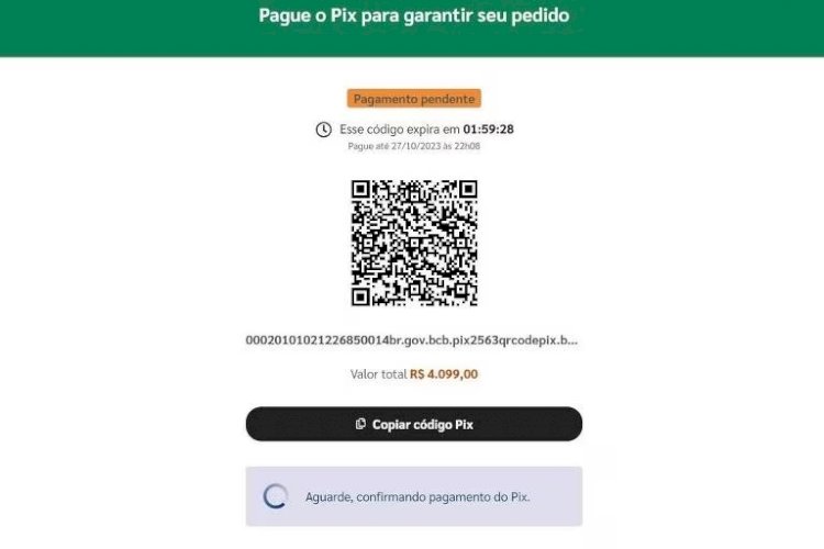 Novo vírus desvia Pix copia e cola em compra online no computador; entenda