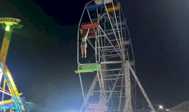 VÍDEO: jovem despenca de roda gigante em parque da Região Metropolitana de Manaus