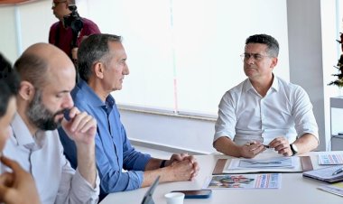 Prefeito de Manaus se reúne com ministro do Desenvolvimento Regional e discute a próxima etapa da operação ‘Estiagem’