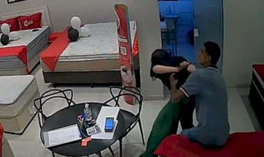 Cenas fortes: homem tenta estuprar vendedora em loja de colchões na Zona Sul de SP; veja