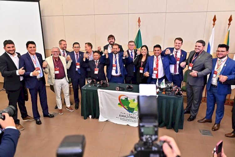 Deputados do Amazonas compõem nova diretoria do Parlamento Amazônico