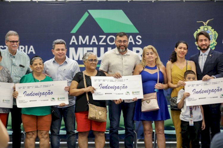 Wilson Lima reassenta mais 264 famílias da Sharp e Manaus 2000 e faz balanço do Amazonas Meu Lar