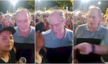 Ciro Gomes dá tapa em homem após ser chamado de bandido em festa em Fortaleza; vídeo
