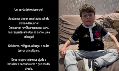 Mãe de Gui, torcedor do Vasco, relata assalto na saída de São Januário: 'Terror psicológico'