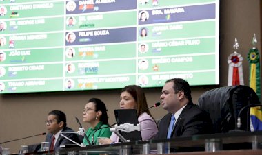 Presidente Roberto Cidade comanda votação que aprovou Lei Orçamentária Anual do Estado e Plano Plurianual 2024-2027