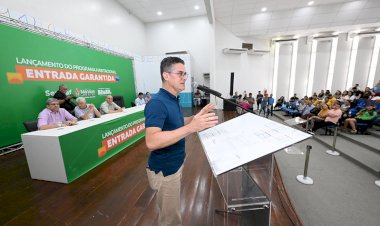 Prefeito lança programa “Entrada Garantida” para facilitar a compra da casa própria