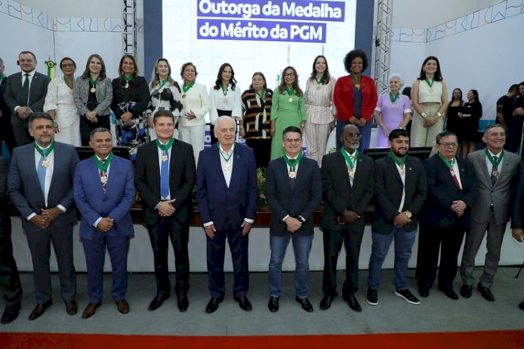 Prefeitura de Manaus realiza entrega da Medalha do Mérito da Procuradoria Geral do Município