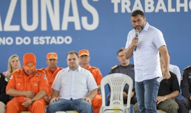 Com aportes de R$ 12,7 milhões, Governador Wilson Lima entrega nova Base Arpão e mais 15 viaturas ao Corpo de Bombeiros
