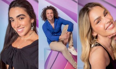Primeiro paredão do 'BBB 24' é formado por Maycon, Giovanna e Yasmin Brunet