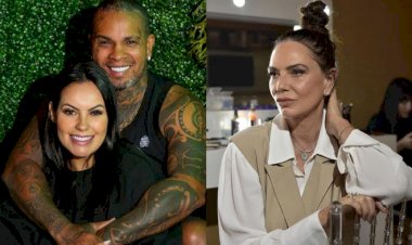 Mulher de Rodriguinho se defende após alfinetada de Luiza Brunet: 'Melhore'