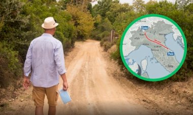 Italiano percorre 450 quilômetros para “se acalmar” após discutir com a esposa