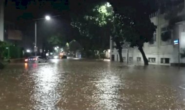 Chuva forte provoca alagamentos em várias regiões do Rio na madrugada deste domingo