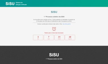 IFAM abre 310 inscrições para o Sisu 2024, inscrições começam hoje 22/01/24 e terminam dia 25/01/24, quinta-feira.