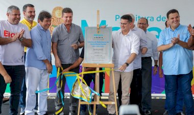 Prefeito entrega Cras totalmente revitalizado aos moradores do bairro Colônia Terra Nova