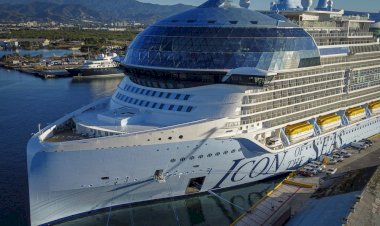 Icon of The Seas: maior navio de cruzeiro do mundo parte neste sábado para sua viagem inaugural