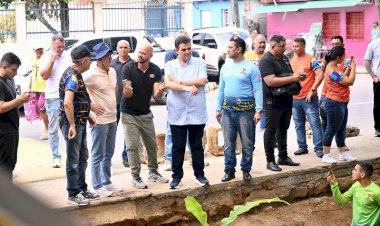 Prefeito vistoria projeto-piloto de limpeza dos igarapés implementado na zona Leste