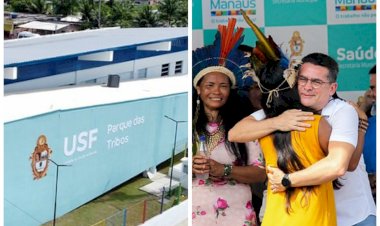 Prefeito inaugura unidade de saúde na região com maior concentração indígena da área urbana de Manaus