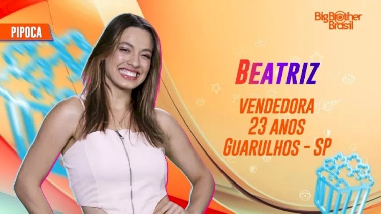 BBB 24: Beatriz é virgem e trabalha divulgando lojas no Brás