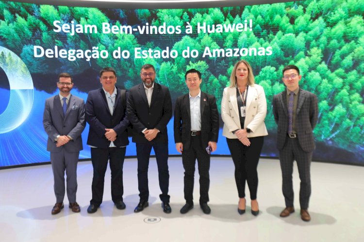 Wilson Lima conclui agenda na China com visita a gigante da tecnologia e encontro com prefeito de Shenzhen