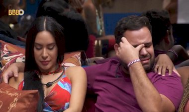 BBB 24: Michel se confunde, vota em amiga e cai no choro ao vivo