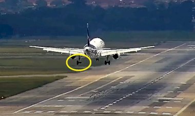 Após perder roda, Airbus A319 desvia em emergência para o Aeroporto de Guarulhos; assista ao pouso