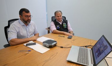 Wilson Lima participa de reunião com ministra da Saúde para apresentar cenário da dengue no Amazonas